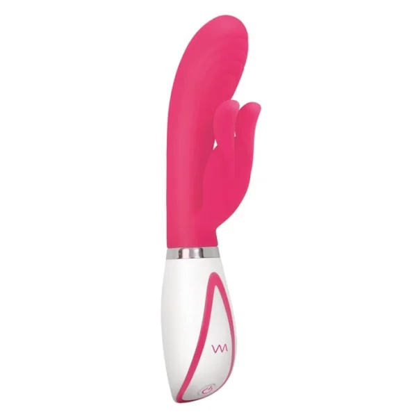 Disco Bunny Rabbit Style Silicone Rechargeable Vibrator by Evolved Novelties