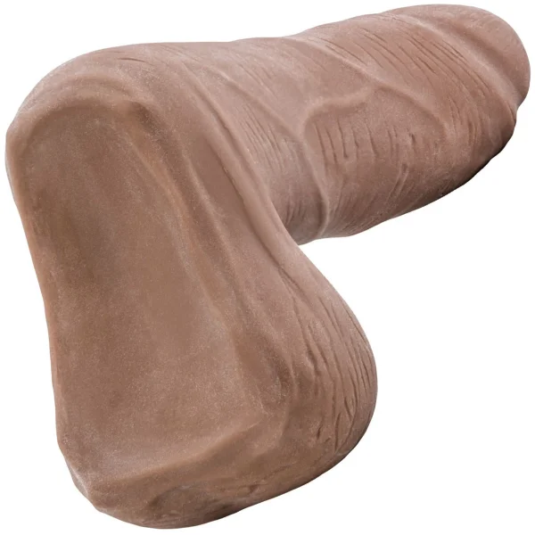 Au Naturel Carlito Sensa Feel Dual Density Dildo By Blush - Caramel