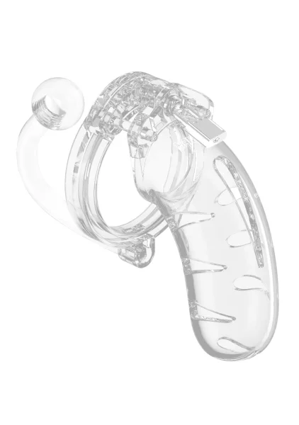 KINK - Caged - Vibrating Cock Cage with Ball Strap
