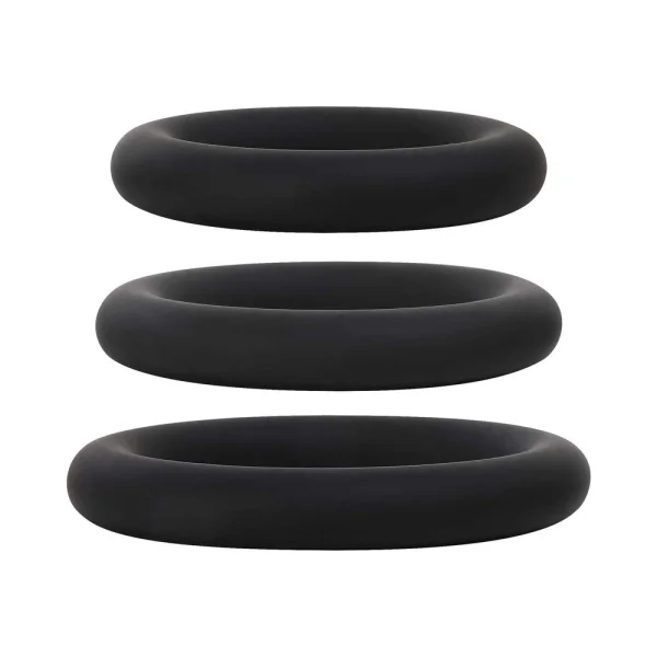 A&e Silicone Penis Ring Set Of 3 — image 7 of 9