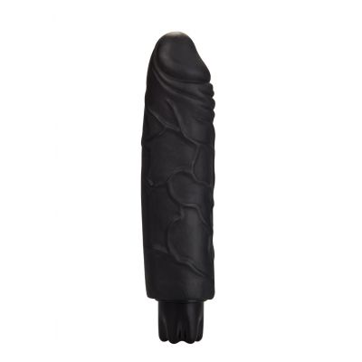 Realistic Skin Vibrator Regular Black Realistic Vibrators