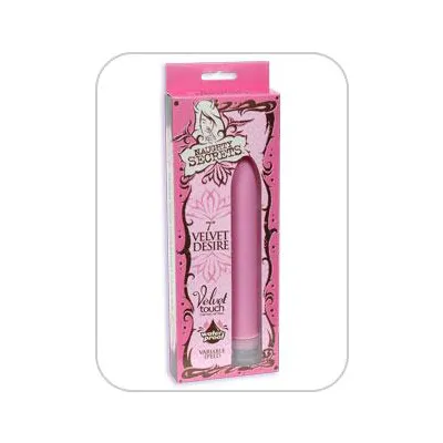 Naughty Secret 7 inch Velvet Desire Waterproof Vibe Pink