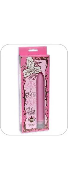 Naughty Secret 7 inch Velvet Desire Waterproof Vibe - Pink — image 4 of 4