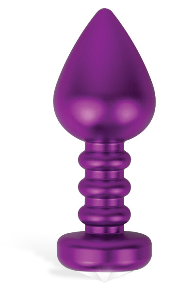 OUCH! 3.9" Jewelled Metal Butt Plug