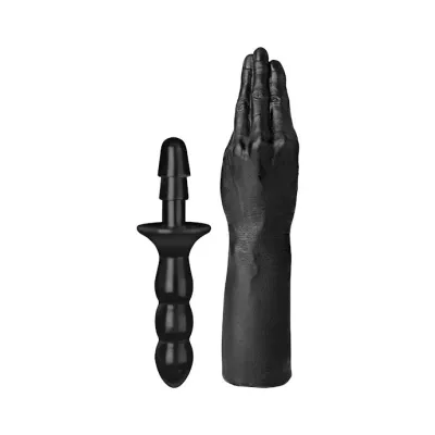 Titanmen The Hand With Vac u lock Compatible Handle Black 11 4 Inch