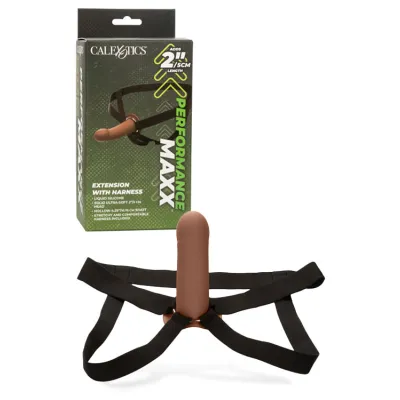 California Exotic Performance Maxx 6 25 Penis Extension Sleeve with Harness
