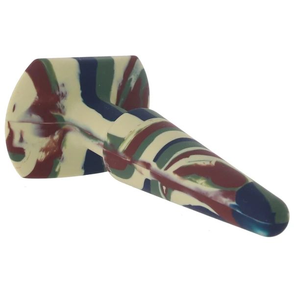 A-Play Groovy Silicone 5" Anal Plug By Doc Johnson - Camouflage