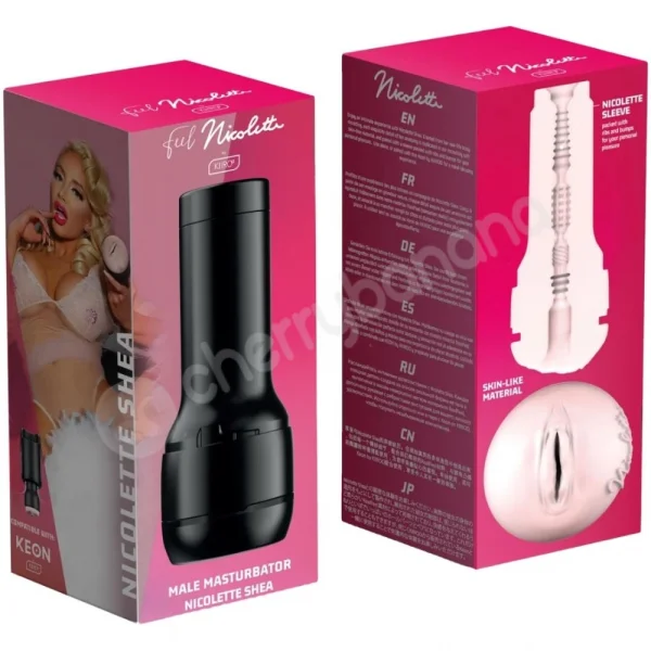 Kiiroo Feel Nicolette Shea Stars Collection Stroker Compatible With Keon