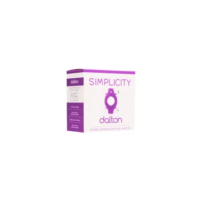 Dalton Double Vibrating Cockring Purple