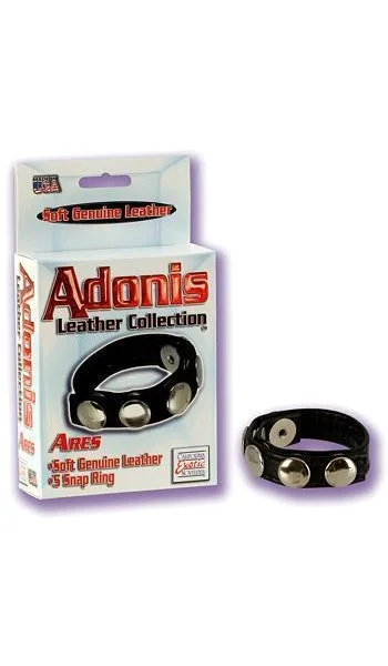 Adonis Leather Collection Ares 5 Snap Ring — image 6 of 8