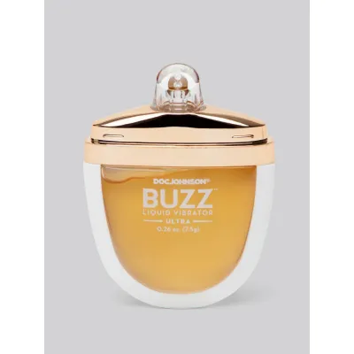 Doc Johnson Extra Strength Buzz Liquid Vibrator Arousal Gel 0 26 fl oz