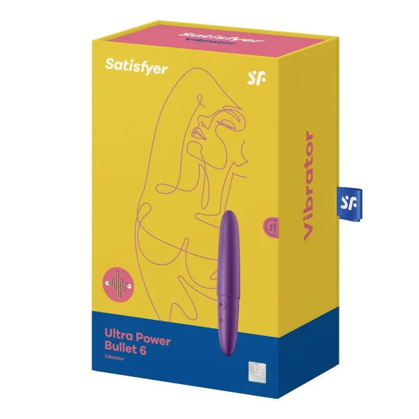 Ultra Power Bullet 6  - Violet - 5 Inch