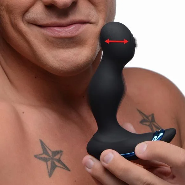 Alpha Pro 6X P-Pounce Double Tapping Prostate Stimulator Black — image 5 of 8