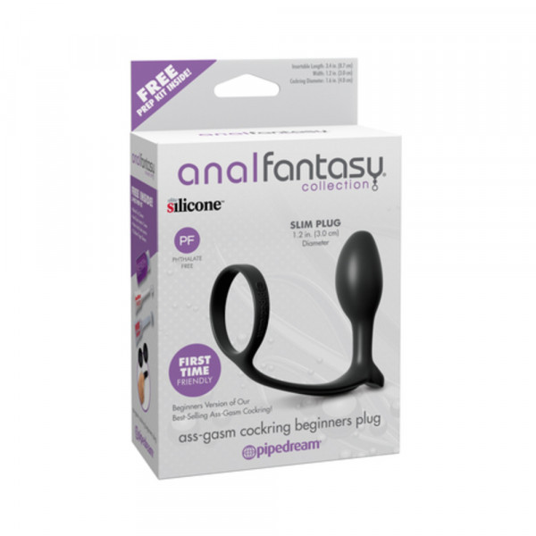 Anal Fantasy Ass Gasm Cock Ring, Beginners Plug