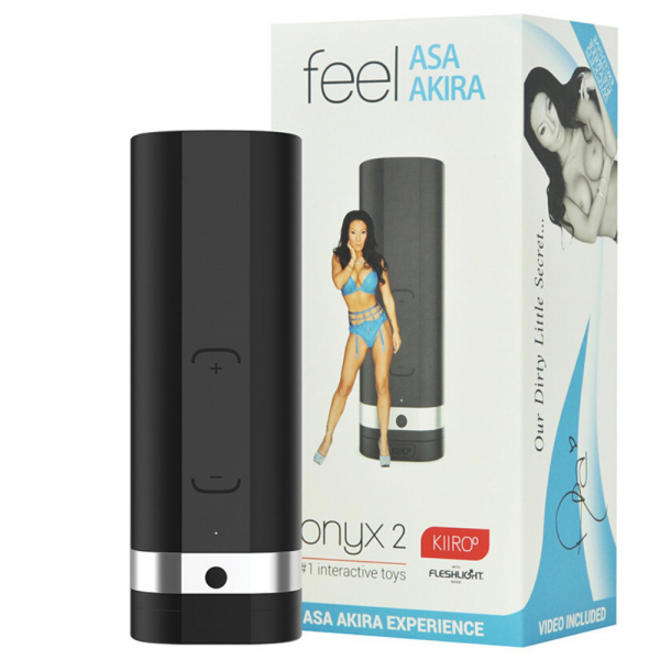 Onyx2 Asa Akira Experience by Kiiroo Interactive Male Masturbator
