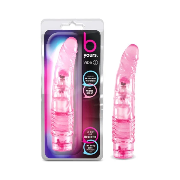 B Yours Cock Vibe 2 Realistic Vibrating Dildo — image 6 of 19