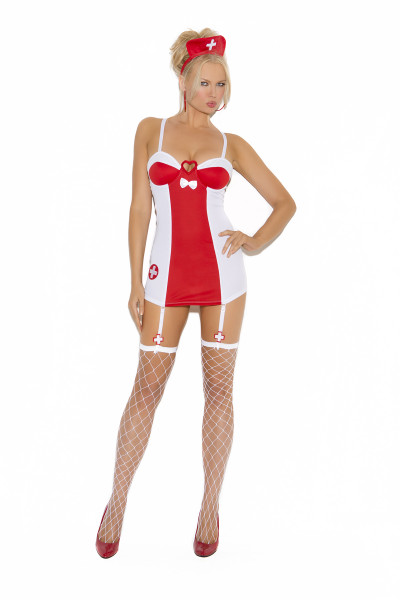 Flirty Nurse Bedroom Costume