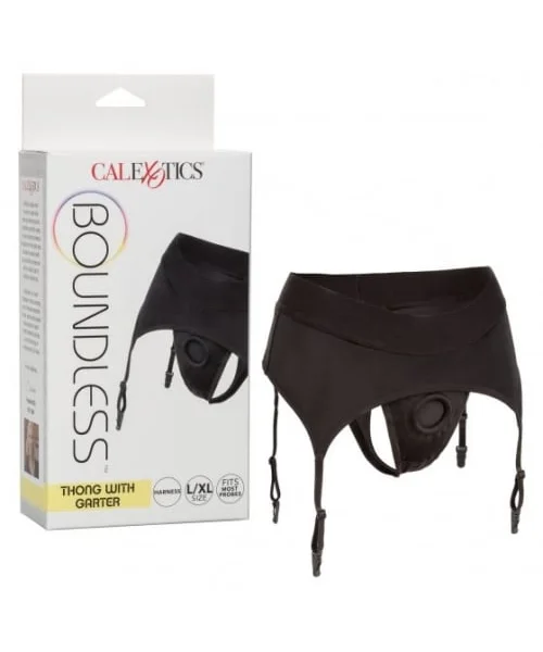 CalExotic - Boundless Thong with Garter