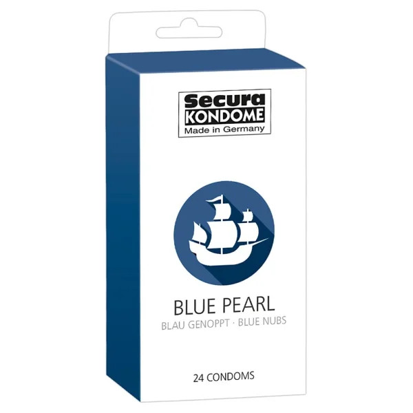 Secura Kondome Blue Pearl x24 Condoms