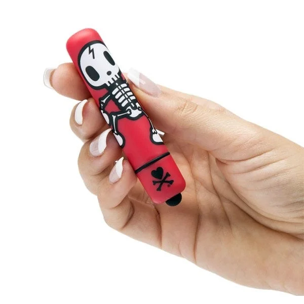 Tokidoki Red Jolly Roger Single Speed Mini Bullet