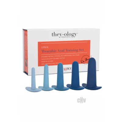They ology Wearable Anal Trainer Set 5 Piece Set