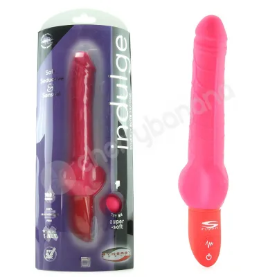 Elite Silicone Indulge Pink Vibrator