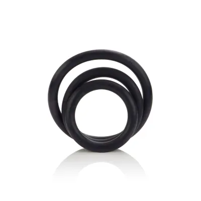 Rubber Ring 3 Piece Set Black