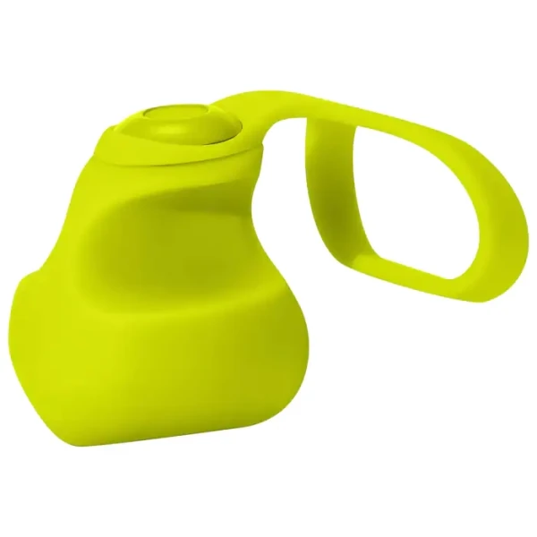 Fin Silicone Rechargeable Finger Vibrator by Dame - Citrus