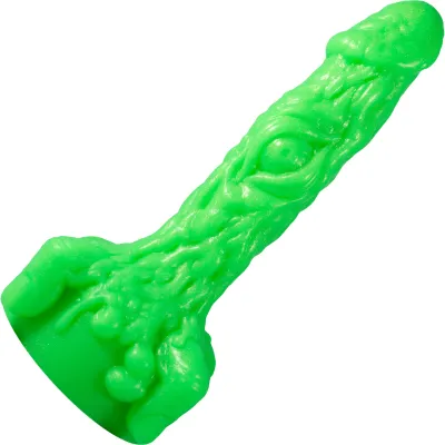 The Toxxxic Avenger Glow In The Dark 8 5 Silicone Limited Edition Fantasy Dildo By Uberrime