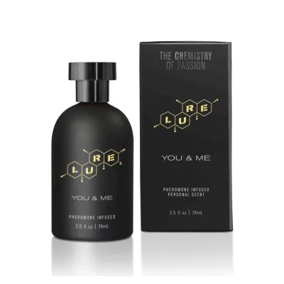 Lure Label You And Me Phermone Personal Scent Black 2 5oz