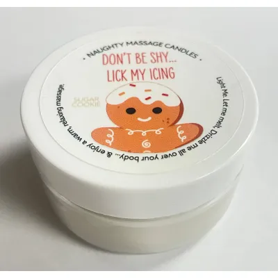 Don t Be Shy Lick My Icing Massage Candle Sugar Cookie 1 7 Oz