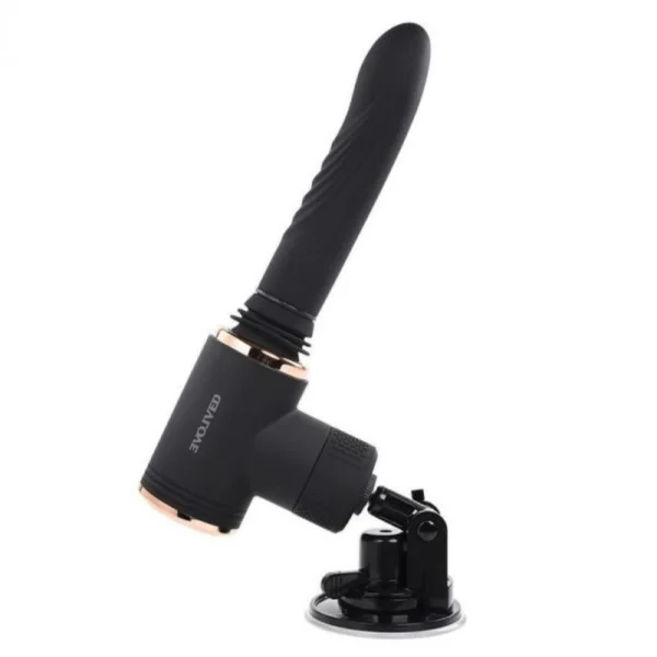 Too Hot to Handle Silicone Thrusting Vibrator with Suction Cup