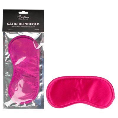 EasyToys Fetish Collection Satin Blindfold Pink Eye Mask