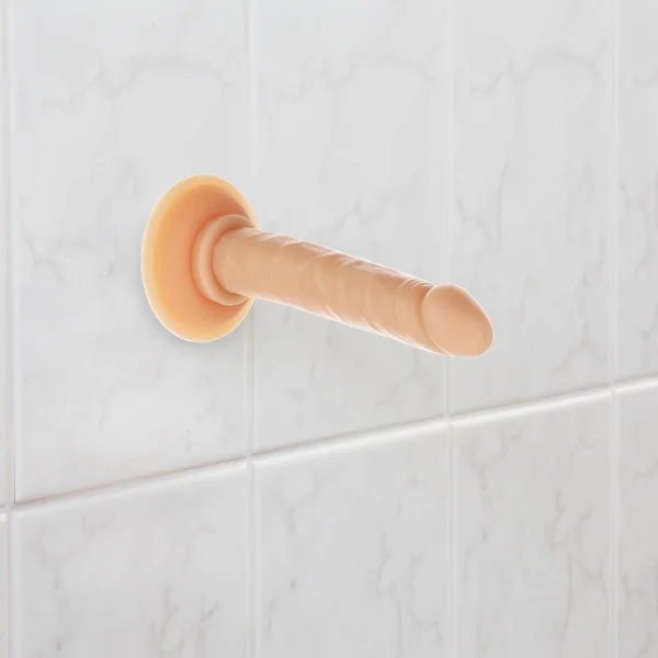 Addiction - Tino 5.25" Silicone Suction Cup Dildo - Vanilla