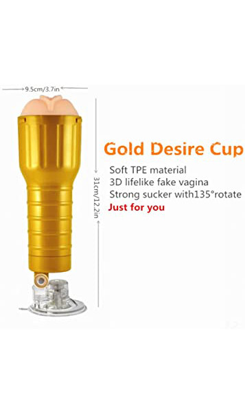 Desire Cup - Stamina Training Masturbation Cup with Suction Base — image 5 of 12