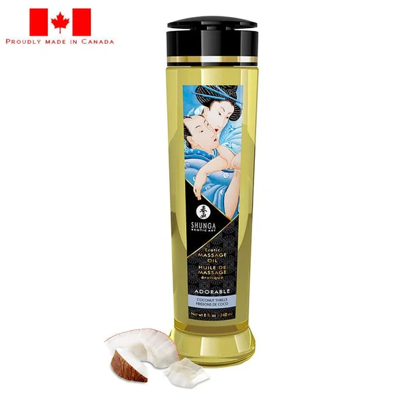 Shunga Massage Oil Adorable Coconut Thrills 240ml — image 5 of 5