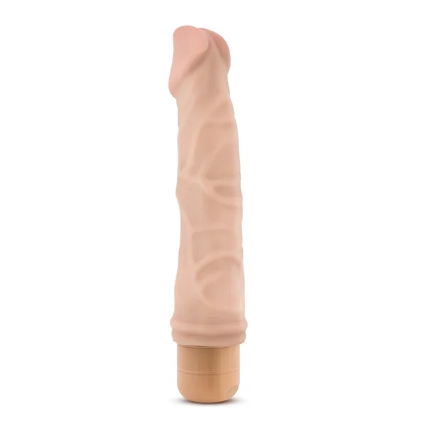 Dr Skin Cock Vibe 6 8.5in Vibrating Cock Beige — image 8 of 13
