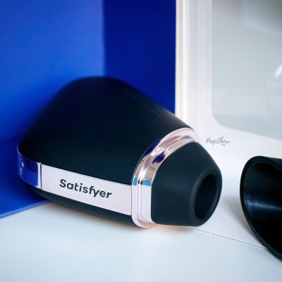 Satisfyer Love Triangle Clitoral Air Stimulator with Long Distance App Control