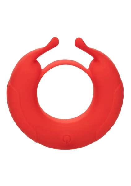 Silicone Rechargeable Taurus Enhancer Vibrating Cock Ring By CalExotics