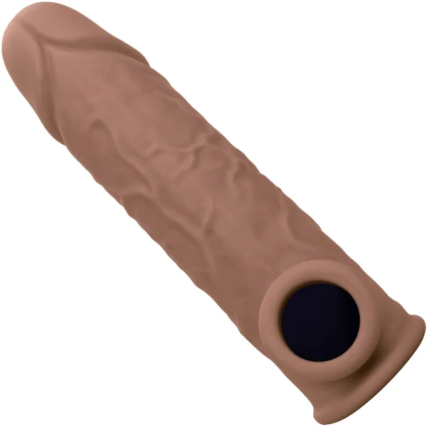 Performance Maxx Life-Like 7" Penis Extension By CalExotics - Chocolate