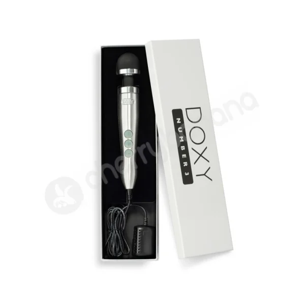 Doxy Number 3 Die Cast Vibrating Massager Wand