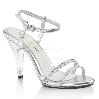 4 inches Heel 1 8 inches PF Strappy Ankel Strap Sandal