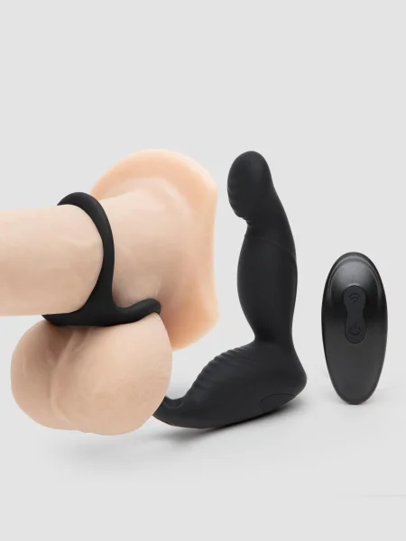 Tracey Cox EDGE Remote Control Rechargeable Prostate Massager with Cock Ring