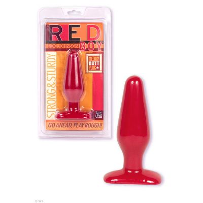 Doc Johnson Red Boy 5 Butt Plug