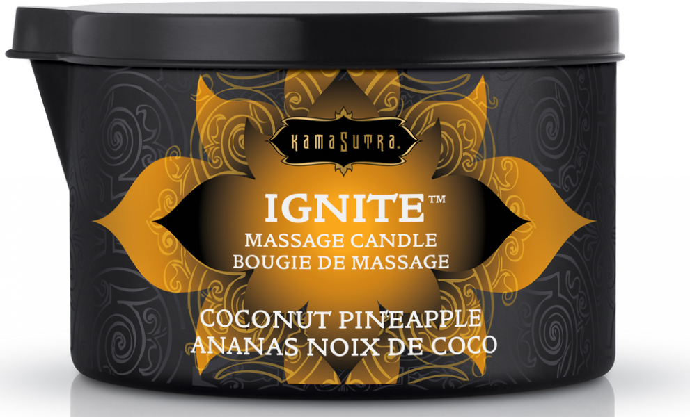 Kama Sutra Ignite Massage Candle Coconut Pineapple