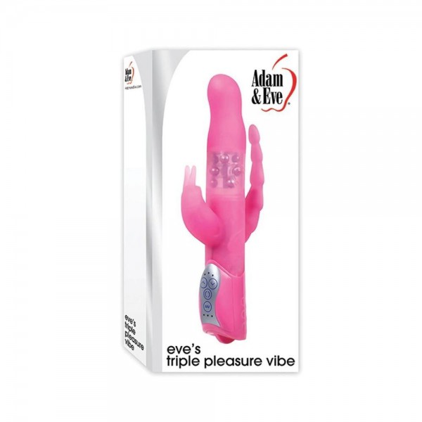 Adam & Eve - Eve's Triple Pleasure Rabbit