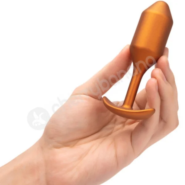 B-Vibe Limited Edition Sunburst Snug Plug 2 Weighted 4.5" Butt Plug
