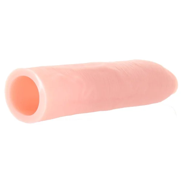 Fantasy X-tensions Elite Silicone 7" Uncut Penis Extension - Vanilla