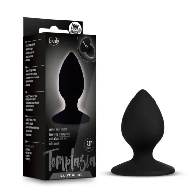Blush Temptasia Black Slut Plug