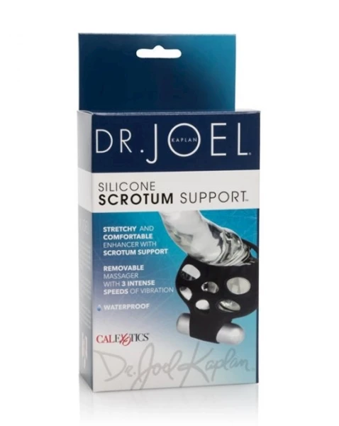 Dr Joel Silicone Scrotum Support - Black